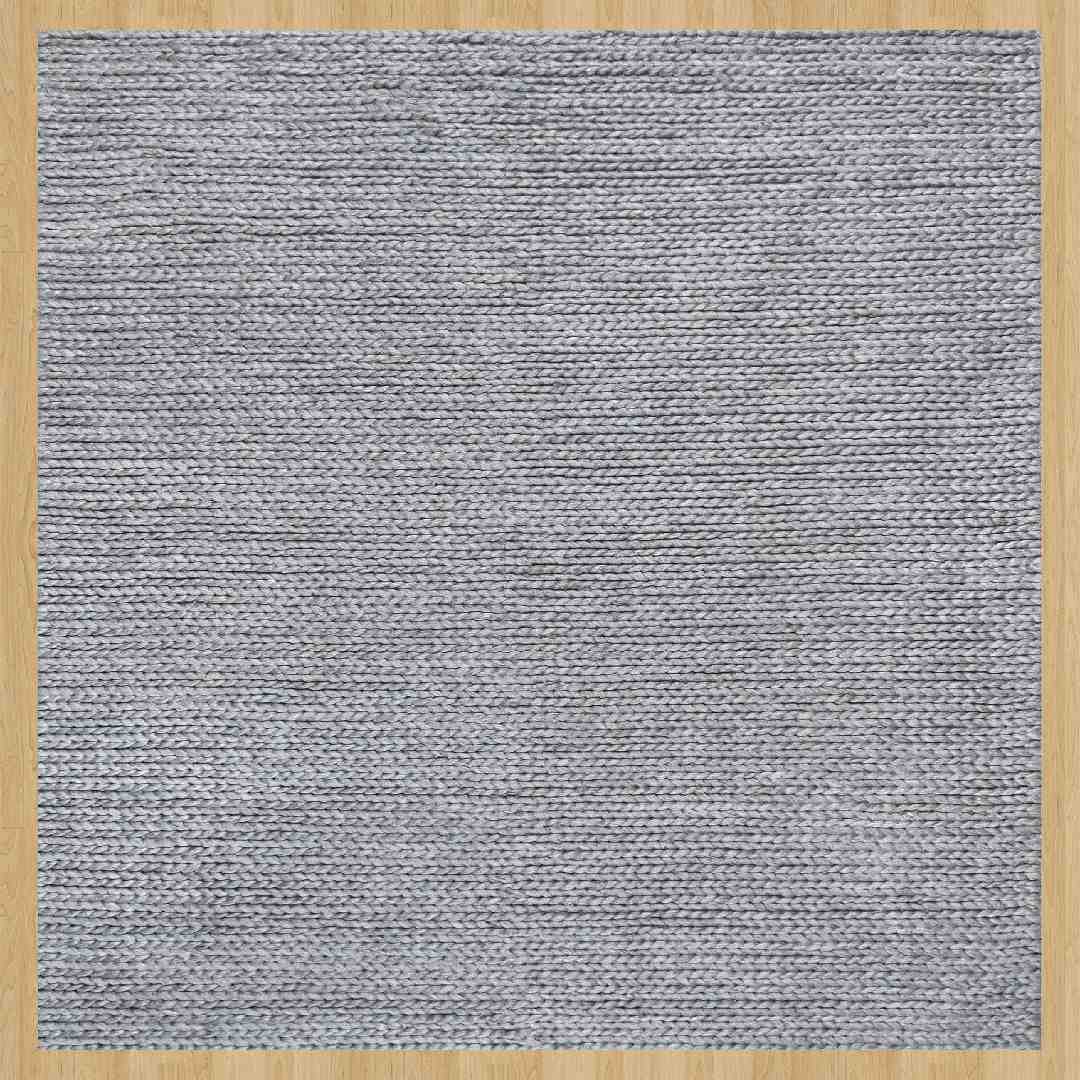 Grey Braided | Chunky  Handwoven Rugs Online
